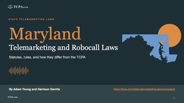 Cover of the full Maryland guide